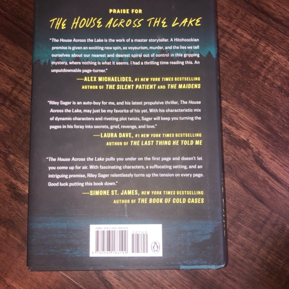 Riley Sager Hardcover Book - Picture 2 of 2